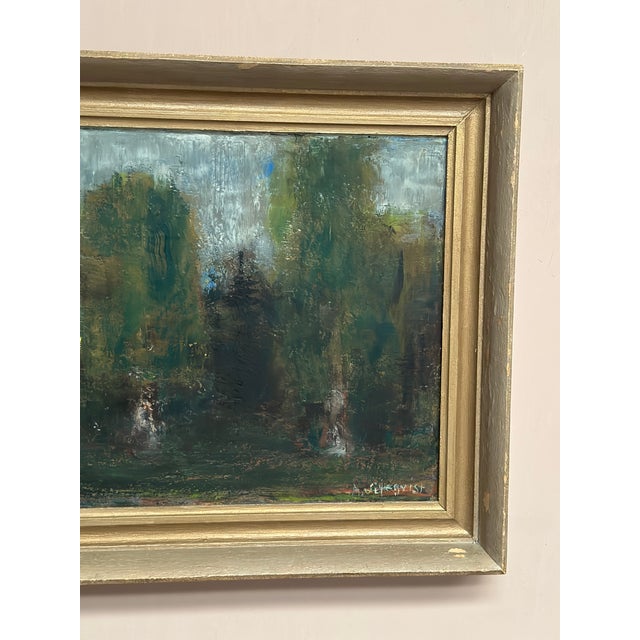 Anders Liljeqvist, Forest, 1960s, Oil on Panel For Sale - Image 11 of 18