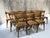 Dimensions: 37cm wide x app 38cm deep x 79.5cm high. Seat height 47.5cm x 37cm deep. A fabulous set of old, simply...
