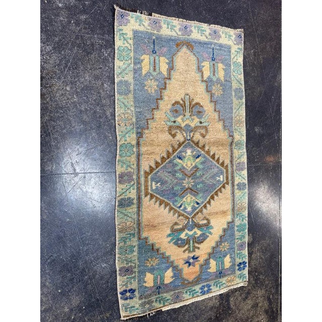 Turkish Yastik Rug 1'7" x 3' For Sale In Houston - Image 6 of 6