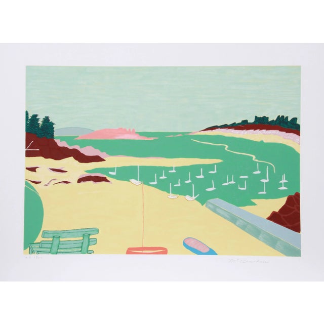 Marion McClanahan - St. Briac Lithograph For Sale