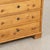 Early 20th Century Danish Pine Small Chest of Four Drawers Nightstand For Sale - Image 13 of 14