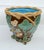 Early 20th Century Antique Majolica Faux Bois Ceramic Jardiniere, Japan For Sale - Image 5 of 11