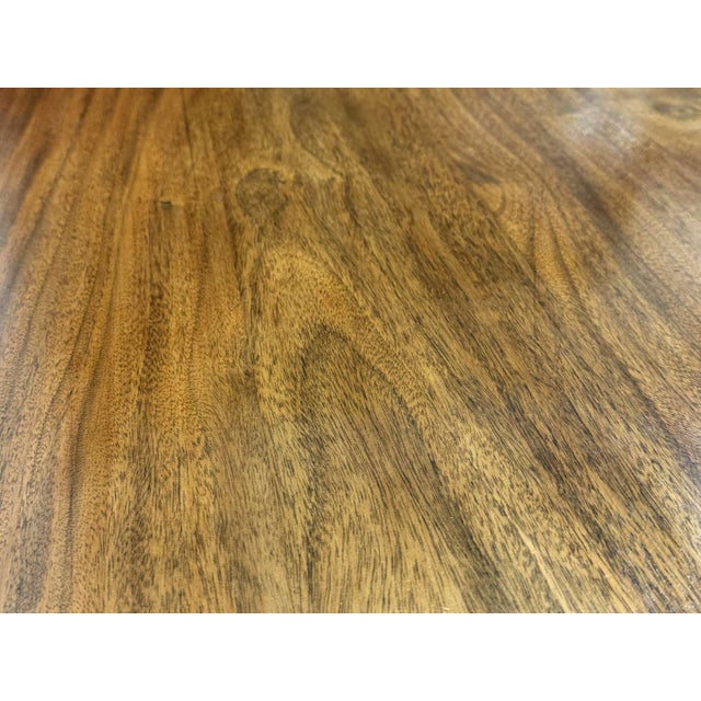 Victorian Style Oval Mahogany Table with One Extension For Sale - Image 14 of 18