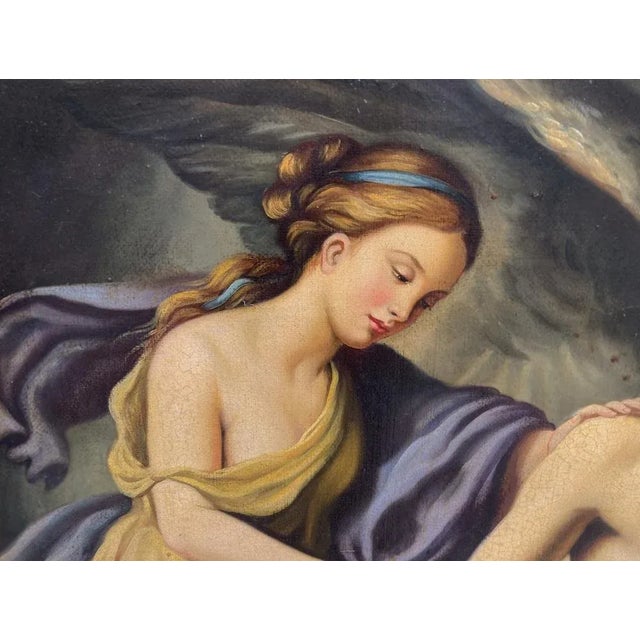 After A.R. Mengs, Perseo and Andromeda, Italy, 2005, Oil on Canvas, Framed For Sale - Image 4 of 9