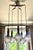 Five-Light Cascading Chandelier in Wood and Brushed Glass, 1960 For Sale - Image 15 of 17
