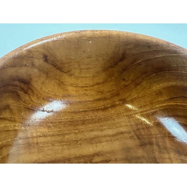 Mid-Century Swedish Teak Bowl, 1960s For Sale - Image 9 of 18