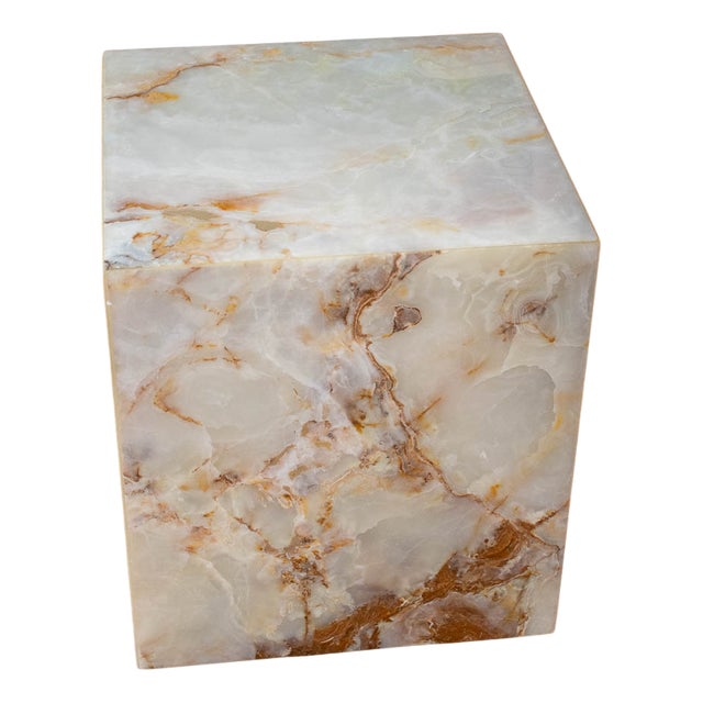 Onyx Cube Table by Forzini For Sale
