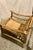 Vintage Mid-Century Modern Rattan Lounge Chair With Original Cushions For Sale - Image 4 of 5
