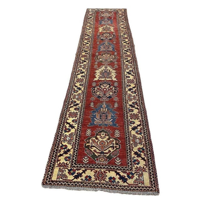 Hand-knotted Ziegler rug | Size: 335×85 cm | Material: 100% cotton | Pattern: Oriental | Condition: New with label | Pile...