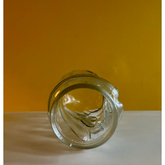 Mid-Century Modern Vintage 1960s-70s Glass Elvis Head Bust by Ingrid Glass Made in West Germany For Sale - Image 3 of 4