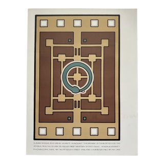 1978 David Lance Goines "Wilken & Leverett" Lithograph #75 For Sale