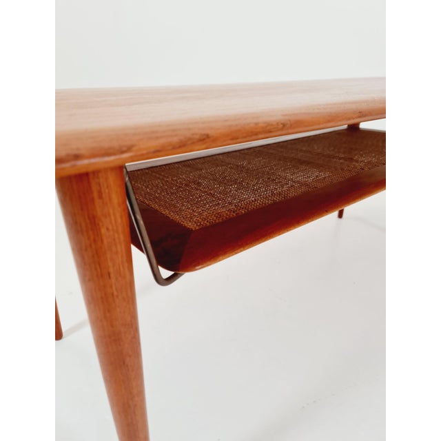 Danish Teak Coffee Table by Peter Hvidt & Orla Mølgaard for France and Son, 1960s For Sale - Image 3 of 11