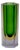 Murano Glass Sommerso Hexagonal Vase in Green, Yellow and Lilac, 1960s For Sale