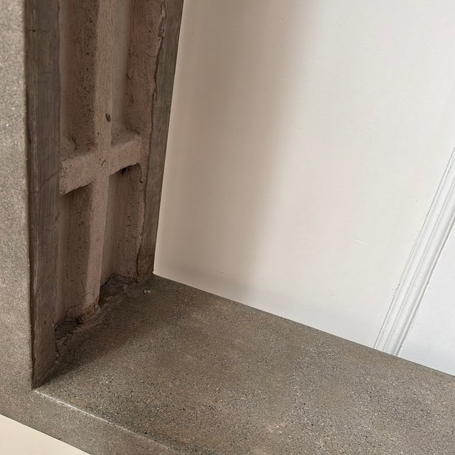 Gray Cb2 Concrete Parsons Waterfall Console For Sale - Image 8 of 12
