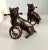 Mid-Century Modern Mid 20th Century Bronze Boxer Dog Holding an Oval Picture Frame Bookends - A Pair For Sale - Image 3 of 10