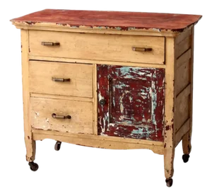 Antique Primitive Cabinet