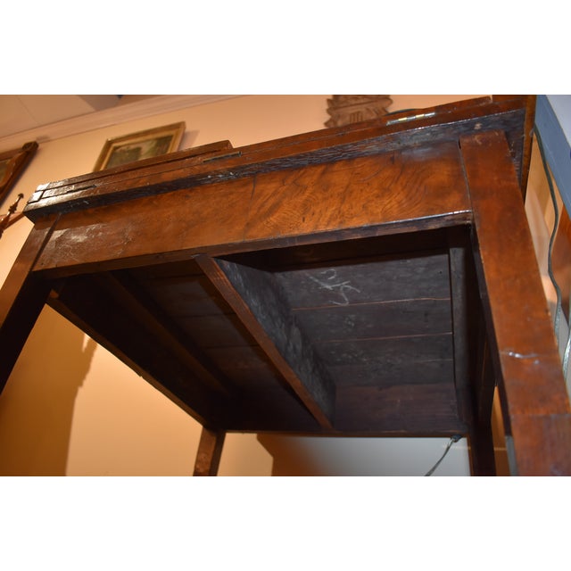 Continental Neoclassical Folding Table in Amboyna Burl For Sale - Image 10 of 11