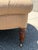 Vintage Silk Plaid Slipper Chair With Caster Wheels For Sale - Image 9 of 11