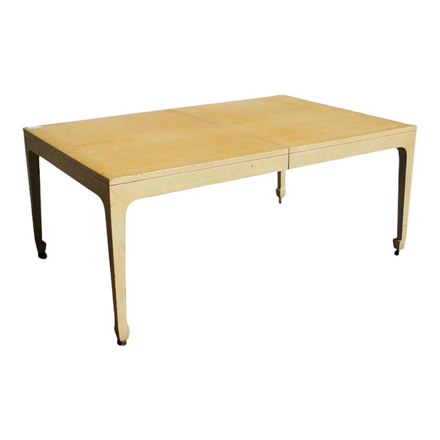 1960s Michael Taylor for Baker Far East Oak Dining Table For Sale