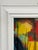 Abstract Bold Composition Painting, Framed For Sale - Image 4 of 12