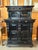 Antique Napoleon III Ebonized Two Part Cabinet For Sale - Image 12 of 12