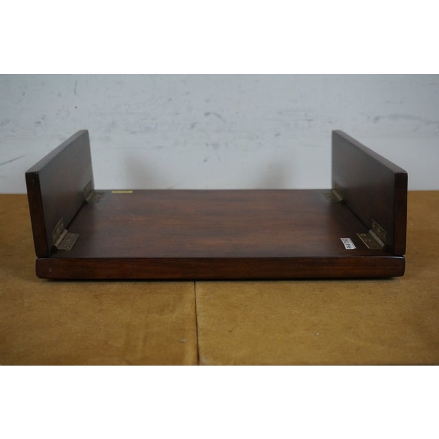 Brown Theodore Alexander Walnut Faux Book Spine Hidden Shelf Cover For Sale - Image 8 of 12