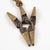 French Sculptor Henri Nogaret Mid-Century Brutalist Bronze Pendant Necklace For Sale - Image 9 of 9