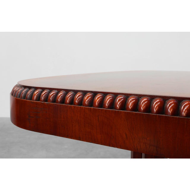 1930s Art Deco Extendable Dining Table from De Coene, Belgium, 1935 For Sale - Image 5 of 18