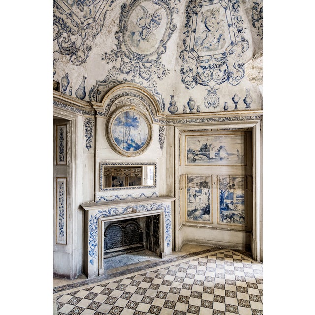 Guy Sargent, The Blue Room 2, Archival Pigment Print For Sale