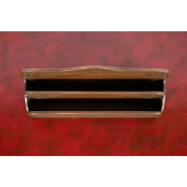 Bronze Tiffany Studios New York Zodiac Bronze Letter Rack For Sale - Image 8 of 12