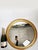 20th Century Oval Gilded Wood Mirror, France For Sale - Image 3 of 9