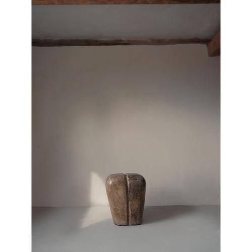Ritual Side Table in Hemp Crete by Lucas Tyra Morten For Sale - Image 14 of 18