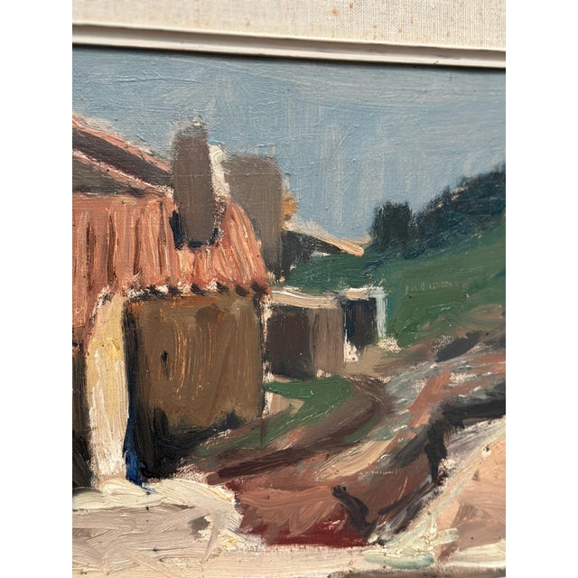 Gideon Isaksson, Portuguese River, 1960s, Oil on Canvas For Sale - Image 5 of 18