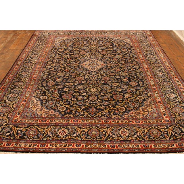 Middle Eastern Hand-Knotted Rug For Sale - Image 6 of 11