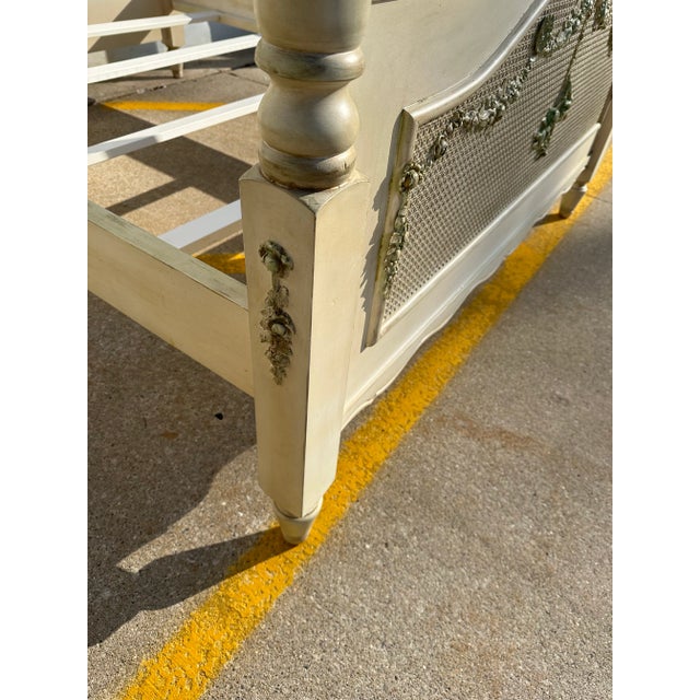 A F K French Queen Size Cherubini Bed For Sale - Image 4 of 11