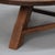 Wood Large Round Vintage Brutalist Rustic Farmhouse Coffee Table from Oak For Sale - Image 7 of 9