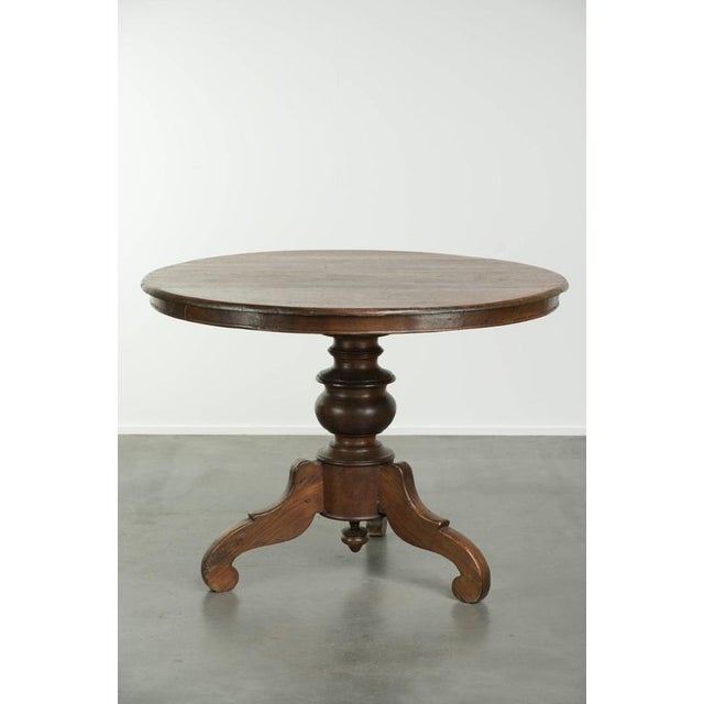 Rustic Wooden Dining Table For Sale - Image 3 of 11