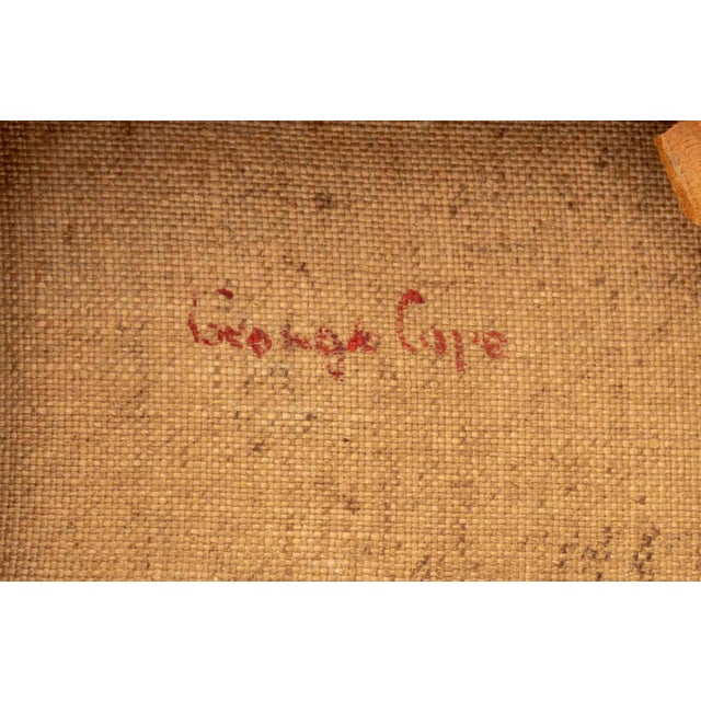 Red George Cope Still Life Oil on Canvas, 1906 For Sale - Image 8 of 8