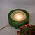 Late 20th Century Heart Shaped Piedouche Millefiori Art Glass Paperweight Lamp Light Large Heavy For Sale - Image 5 of 9