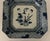 Antique Japanese Blue and White Octagonal Plate With Floral Design For Sale - Image 10 of 18