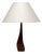 Teak Sculptural Table Lamp by Ernst Henriksen, Denmark, 1960s For Sale
