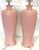 Vintage Mid Century Barbiecore Pink Ceramic Lamps- A Pair For Sale - Image 4 of 14