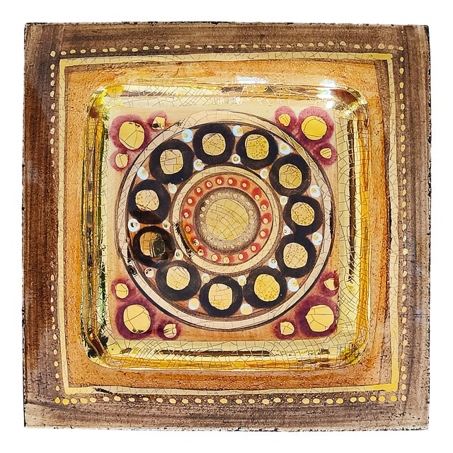 Ceramic Platter by Georges Pelletier, France, 1970s For Sale