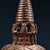 Metal Late 19th Century Gilt Copper Tibetan Buddhist Stupa, 1.6kg For Sale - Image 7 of 9