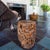 Early 21st Century Chinese Burlwood Side Table For Sale - Image 5 of 6
