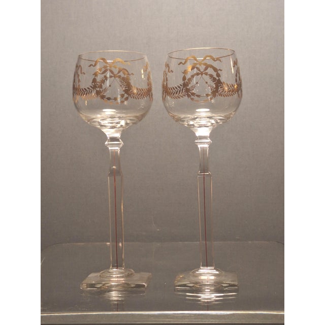 Antique Wine Glass, 1890s For Sale - Image 3 of 5
