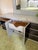 Vintage 1980s Postmodern Dresser & Highboy Bedroom Set W/ Waterfall Corners For Sale - Image 4 of 13