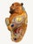 Vintage Japanese Kutani Hotei Laughing Buddha Moriage Gilt Figurine 9.25" For Sale In Dallas - Image 6 of 9