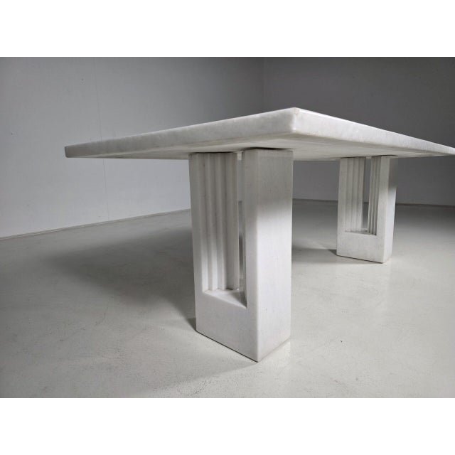 Delfi Dining Table by Carlo Scarpa & Marcel Breuer for Simon Gavina, Italy For Sale - Image 5 of 8