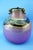 20th Century Studio Glass Vase with Silver Metal Snail by Samuel J Herman for Val Saint Lambert, 1970s For Sale - Image 4 of 18